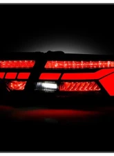 Spyder Auto Black Sequential LED Turn Signal Tail Lights with Greeting Light Audi A5 S5 RS5 2013-2017                                     - ALT-YD-AA513LED-SEQGR-BK - Image 2
