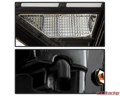 Spyder Auto Black Sequential LED Turn Signal Tail Lights with Greeting Light Audi A5 S5 RS5 2013-2017 - ALT-YD-AA513LED-SEQGR-BK