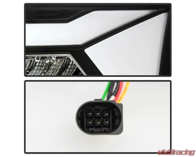 Spyder Auto Black Sequential LED Turn Signal Tail Lights with Greeting Light Audi A5 S5 RS5 2013-2017 - ALT-YD-AA513LED-SEQGR-BK