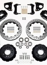 Wilwood Forged Narrow Superlite 6R Big Brake Front Brake Kit (Hub), Drilled and Slotted Rotor - Black                                     - 140-10816-D - Image 3