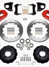 Wilwood Forged Narrow Superlite 6R Big Brake Front Brake Kit (Hub), Slotted Rotor - Red                                     - 140-10816-R - Image 3