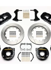 Wilwood AERO4 Big Brake Rear Parking Brake Kit, Slotted Rotor - Black                                     - 140-10943 - Image 3
