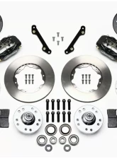 Wilwood Forged Dynalite Pro Series Front Brake Kit - Plain Face Rotor - Black - Chevrolet Camaro 1970-1978                                     - 140-11007 - Image 3