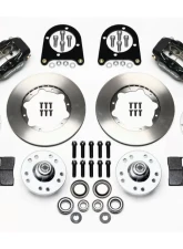 Wilwood Forged Dynalite Pro Series Front Brake Kit - Plain Face Rotor - Black                                     - 140-11013 - Image 3