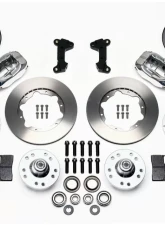 Wilwood Forged Dynalite Pro Series Front Brake Kit - Plain Face Rotor - Polished -  Ford Mustang 1974-1980                                     - 140-11017-P - Image 3