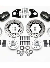 Wilwood Forged Dynalite Pro Series Front Brake Kit - Plain Face Rotor - Black                                     - 140-11020 - Image 3