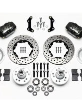 Wilwood Forged Dynalite Pro Series Front Brake Kit - Drilled and Slotted Rotor - Black                                     - 140-11021-D - Image 3