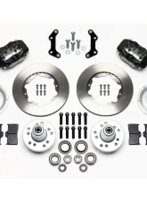 Wilwood Forged Dynalite Pro Series Front Brake Kit - Plain Face Rotor - Black                                     - 140-11021 - Image 3