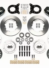 Wilwood Forged Dynalite Pro Series Front Brake Kit - Plain Face Rotor - Black - Ford Mustang 1965-1969                                     - 140-11071 - Image 3