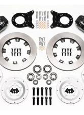 Wilwood Forged Dynalite Pro Series Front Brake Kit - Plain Face Rotor - Black - Ford Mustang 1965-1969                                     - 140-11072 - Image 3