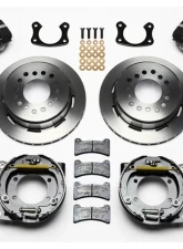 Wilwood Forged Dynalite Rear Parking Brake Kit, Plain Face Rotor - Black                                     - 140-11389 - Image 3