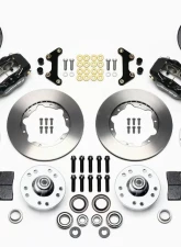 Wilwood Forged Dynalite Pro Series Front Brake Kit - Plain Face Rotor - 49-54 Chevy, Chevrolet Corvette 1953-1962                                     - 140-11812 - Image 3