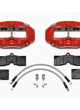 Wilwood D8-6 Front Replacement Caliper Kit - Red - Chevrolet Corvette C2/C3 1965-1982                                     - 140-11857-R - Image 3
