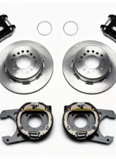 Wilwood D154 Rear Parking Brake Kit - Plain Face Rotor - Black                                     - 140-12236 - Image 3