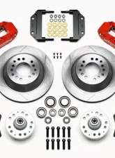 Wilwood Forged Narrow Superlite 6R Big Brake Front Brake Kit (Hub and 1PC Rotor) - Plain Face Rotor - Red                                     - 140-12272-R - Image 3
