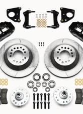 Wilwood Forged Narrow Superlite 6R Big Brake Front Brake Kit (Hub and 1PC Rotor) - Plain Face Rotor - Black                                     - 140-12282 - Image 3