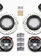 Wilwood Forged Dynalite Rear Parking Brake Kit - Drilled and Slotted Rotor - Black                                     - 140-12420-D - Image 3