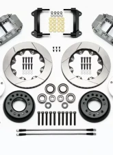 Wilwood Forged Superlite 4R Big Brake Front Brake Kit (Race) - Slotted Rotor - Chevrolet Camaro/Firebird 1982-1992                                     - 140-12518 - Image 3