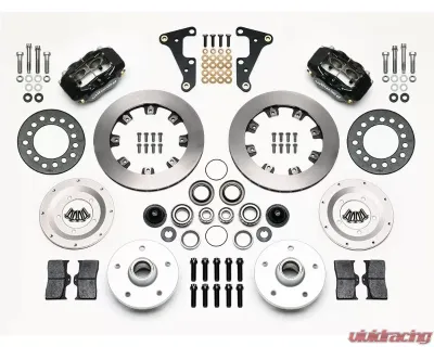 Wilwood Forged Dynalite Pro Series Front Brake Kit - Black - Cadillac 1941-1955 - 140-12649