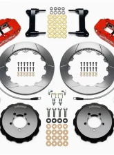 Wilwood Forged Narrow Superlite 6R Big Brake Front Brake Kit (Hat) - Plain Face Rotor - Black - Toyota 86 | FRS 2012-2020                                     - 140-12870-R - Image 3