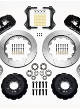 Wilwood AERO6 Big Brake Front Brake Kit  - Slotted Rotor - Black                                     - 140-13226 - Image 3