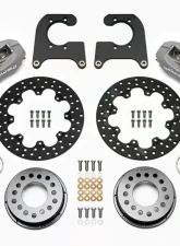 Wilwood Forged Dynalite Rear Drag Brake Kit - Drilled Rotor - Anodized                                     - 140-13716-D - Image 3