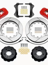 Wilwood AERO6 Big Brake Front Brake Kit - Slotted Rotor - Red -  BMW 3 Series E90 2007-2011                                     - 140-13919-R - Image 3