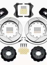 Wilwood AERO6 Big Brake Front Brake Kit - Slotted Rotor - Black -  BMW 3 Series E90 2007-2011                                     - 140-13919 - Image 3