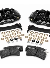 Wilwood Forged Narrow Superlite 4R Caliper and Bracket Upgrade  - Black - Chevrolet Corvette 1997-2013                                     - 140-14026 - Image 2