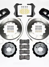 Wilwood AERO6 Big Brake Front Brake Kit - Slotted Rotor - Black - Dodge Challenger 2014+                                     - 140-14067 - Image 3