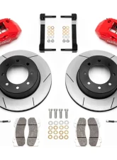 Wilwood TX6R Big Brake Truck Rear Brake Kit - Slotted Rotor -Red - Ford F250/F350 2013-2020                                     - 140-14559-R - Image 3