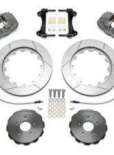 Wilwood AERO6 Big Brake Front Brake Kit (Race) - Slotted Rotor - Anodized - Nissan 350Z | Infiniti G35 2009-2013                                     - 140-14820 - Image 3