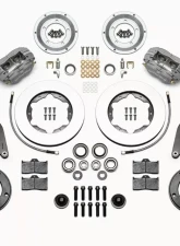 Wilwood Forged Dynalite Pro Series Front Brake Kit- Plain Rotor - Black - MG TD/TF 1950-1955                                     - 140-15020 - Image 3