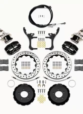 Wilwood Dynapro Radial-MC4 Rear Parking Brake Kit - Drilled and Slotted Rotor - Black - Mazda Miata 2006-2015                                     - 140-15034-D - Image 3