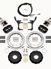 Wilwood Dynapro Radial-MC4 Rear Parking Brake Kit - Slotted Rotor - Black - Mazda Miata 2006-2015                                     - 140-15034 - Image 3