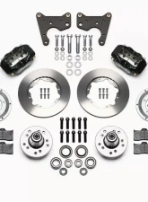 Wilwood Forged Dynalite Pro Series Front Brake Kit - Plain Rotor - Black - Chrysler | Dodge | Plymouth 1965-1972 C-Body                                     - 140-15196 - Image 3