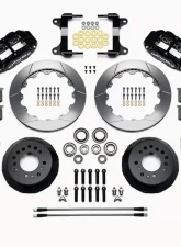 Wilwood Forged Narrow Superlite 6R Big Brake Front Brake Kit - Slotted Rotor 14" - Black - Chevrolet Camaro | Pontiac Firebird 1982-1992                                     - 140-15279 - Image 3