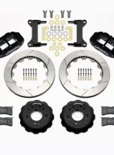 Wilwood Forged Narrow Superlite 6R Big Brake Front Brake Kit (Hat) - Slotted Rotor 13"- Black - Chevrolet GMC C10 1963-1987                                     - 140-15304 - Image 3