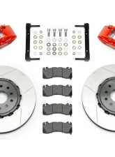Wilwood SX6R Big Brake Dynamic Front Brake Kit - Slotted Rotor - Red - Chevrolet Corvette 1997-2013                                     - 140-15311-R - Image 3