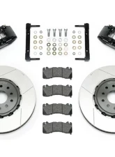 Wilwood SX6R Big Brake Dynamic Front Brake Kit - Slotted Rotor - Black - Chevrolet Corvette 1997-2013                                     - 140-15311 - Image 3