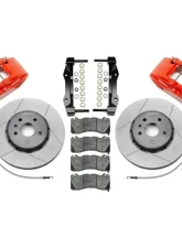 Wilwood SX6R Big Brake Dynamic Front Brake Kit  - Slotted Rotor - Red - Chevrolet Camaro 2010-2015                                     - 140-15425-R - Image 3