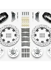 Wilwood Forged Dynalite Big Brake Front Brake Kit  - Drilled and Slotted Rotor - Black                                     - 140-15461-D - Image 3
