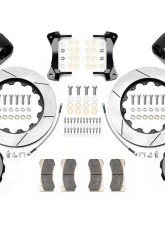 Wilwood AERO6 Big Brake Truck Front Brake Kit - Slotted Rotor - Black - Nissan Patrol Y61 1997-2018                                     - 140-15525 - Image 3