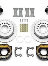 Wilwood Forged Dynapro Low-Profile Dust Seal Rear Parking Brake Kit - Plain Rotor - Black                                     - 140-15604 - Image 3