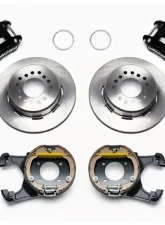 Wilwood D154 Rear Parking Brake Kit - Plain Rotor - Black                                     - 140-15641 - Image 3