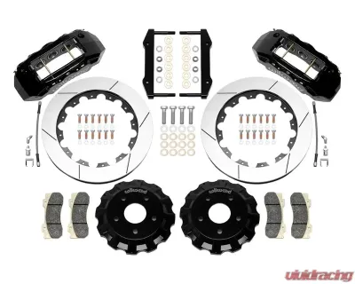 Wilwood X6R Big Brake Truck Front Brake Kit - Slotted Rotor - Black - Dodge Ram 2013-2017 - 140-15807