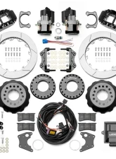 Wilwood Forged Narrow Superlite 4R Big Brake Rear Electronic Parking Brake Kit - Slotted Rotor - Black                                     - 140-15844 - Image 3