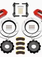 Wilwood TX6R Big Brake Truck Front Brake Kit - Slotted Rotor - Red - Ford F150  Raptor 2010-2019                                     - 140-15887-R - Image 3