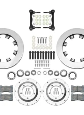 Wilwood Dynapro Radial Big Brake Front Brake Kit (Hub) - Plain Rotor - Red                                     - 140-15909-R - Image 3