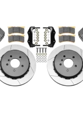 Wilwood Forged Narrow Superlite 4R Rear Big Brake Kit (Race) - Slotted Rotor - Anodized - BMW E36 M3 1995-1999                                     - 140-16017 - Image 3